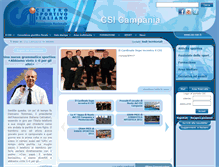 Tablet Screenshot of campania.csi-net.it