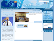 Tablet Screenshot of crotone.csi-net.it