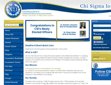 Tablet Screenshot of csi-net.org